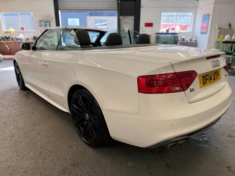 Used Audi A5 Cabriolet S-Line 2014 White Cabriolet