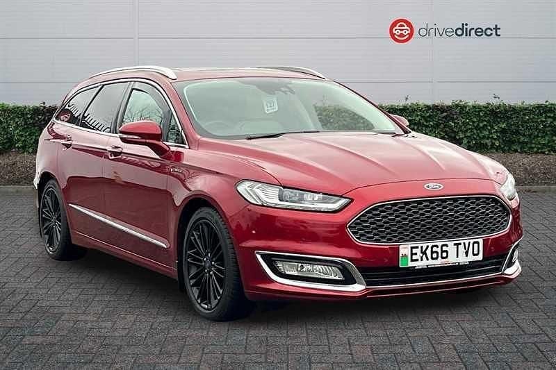 Red Used 2016 Ford Mondeo Vignale Estate | £13,495 (A bit pricey) - Image 1/4