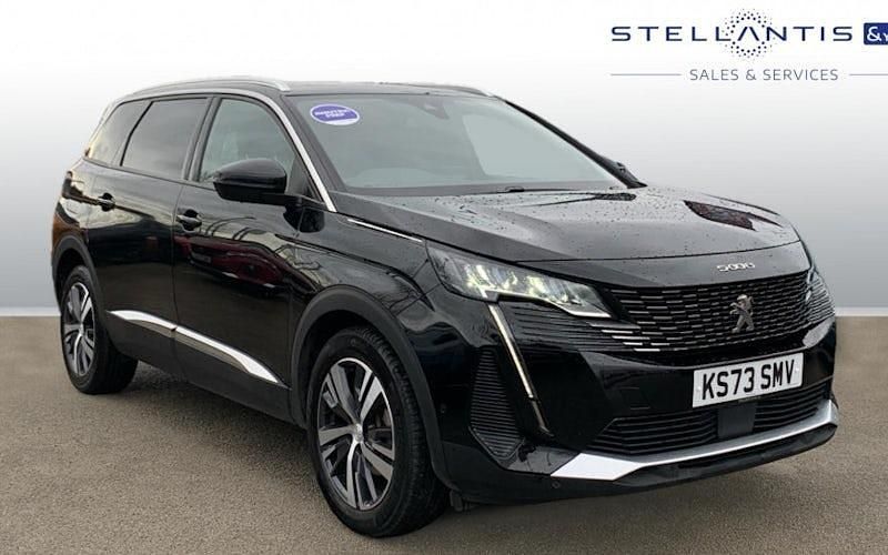 Black Used 2023 Peugeot 5008 Allure+ Estate | £22,378 (Fair price) - Image 1/3