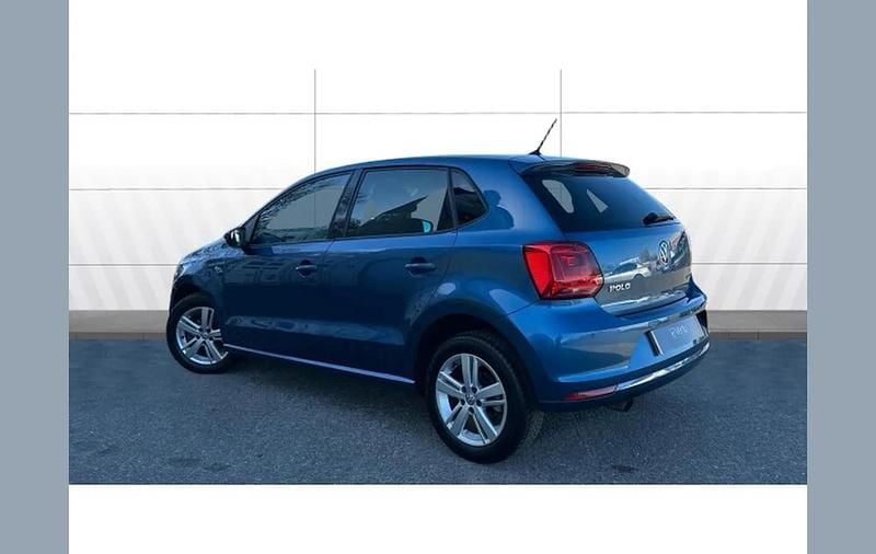 Used VW Polo Edition 90 HP (66 kW) 2017 Blue Hatchback