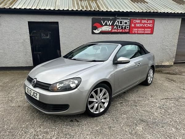 Used VW Golf Cabriolet SE 2012 Silver Cabriolet