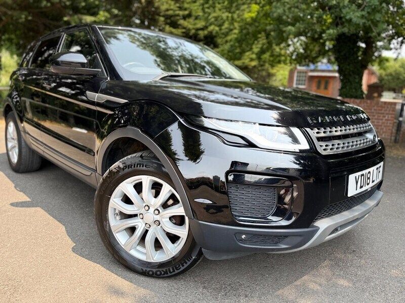Black Used 2018 Land Rover Range Rover evoque SE SUV | £8,295 - Image 1/4