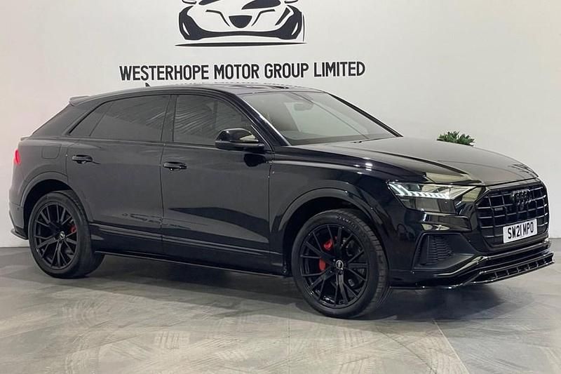 Used Audi Q8 Black Edition 286 HP (210 kW) 2021 Black SUV