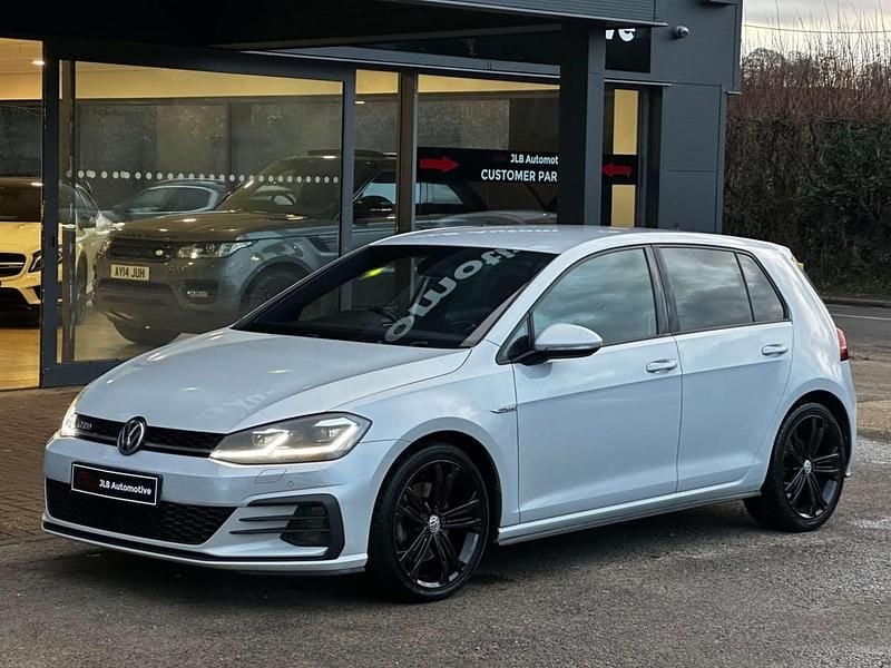 Used VW Golf VII GTD 184 HP (135 kW) 2017 Silver Hatchback