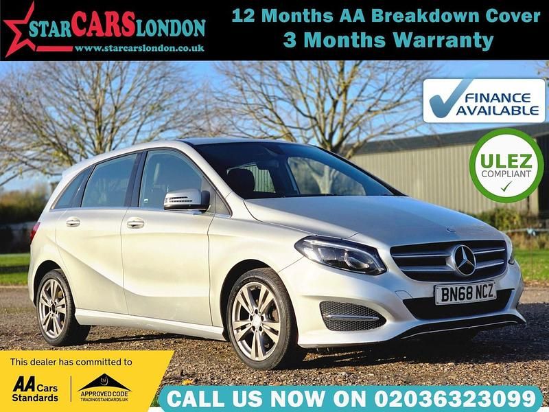 Silver Used 2018 Mercedes B180 Exclusive MPV | £9,400 (Fair price) - Image 1/4
