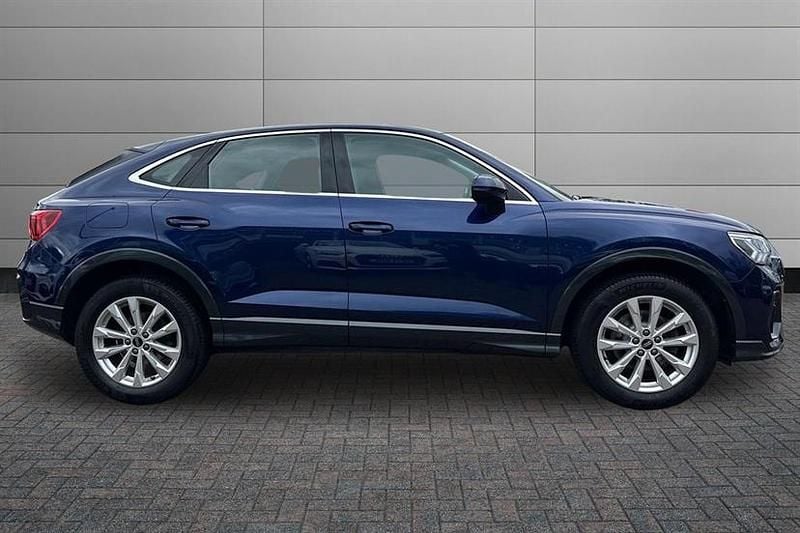 Used Audi Q3 Sport 150 HP (110 kW) 2023 Navarra blue SUV