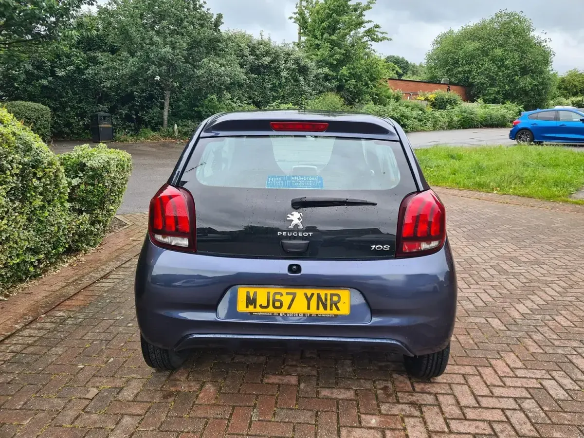 Used Peugeot 108 Active 68 HP (50 kW) 2017 Blue Hatchback