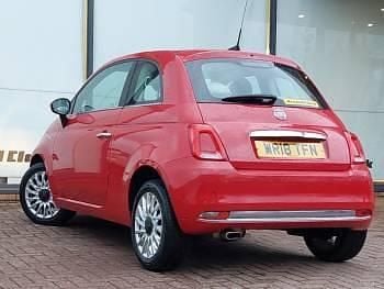 Usado Fiat 500 Lounge 69 HP (50 kW) 2018 Vermelho Citadino