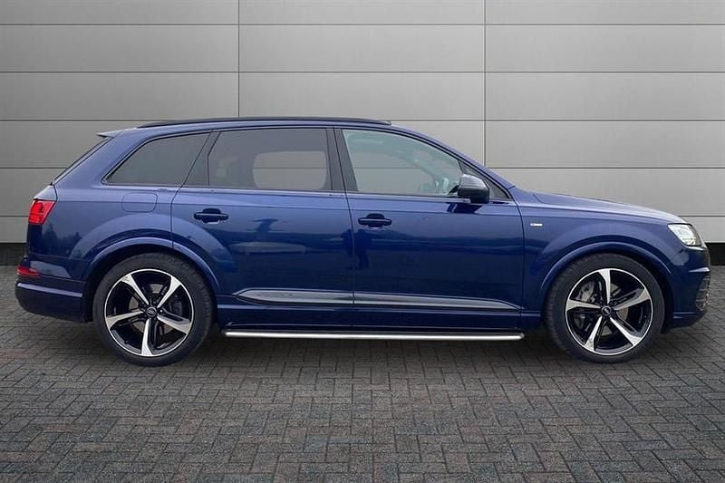Used Audi Q7 Black Edition 286 HP (210 kW) 2019 Blue SUV