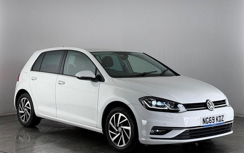 Used VW Golf VII Edition 150 HP (110 kW) 2020 White Hatchback