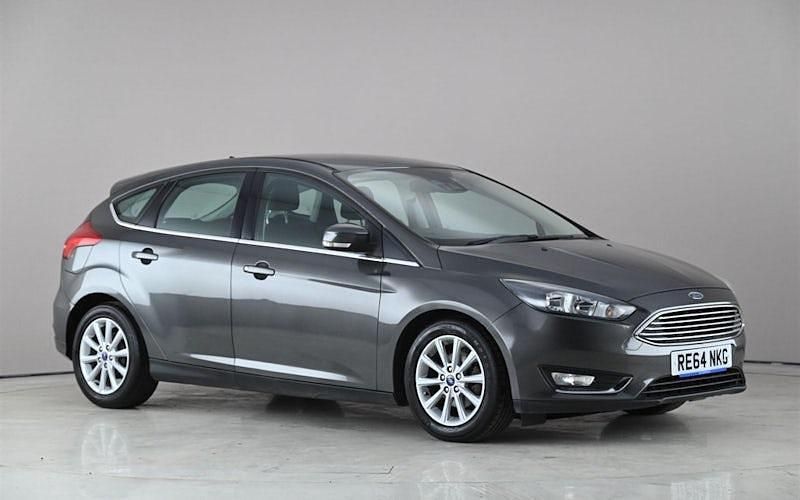 Begagnad Ford Focus Titanium 125 HK (91 kW) 2016 Halvkombi