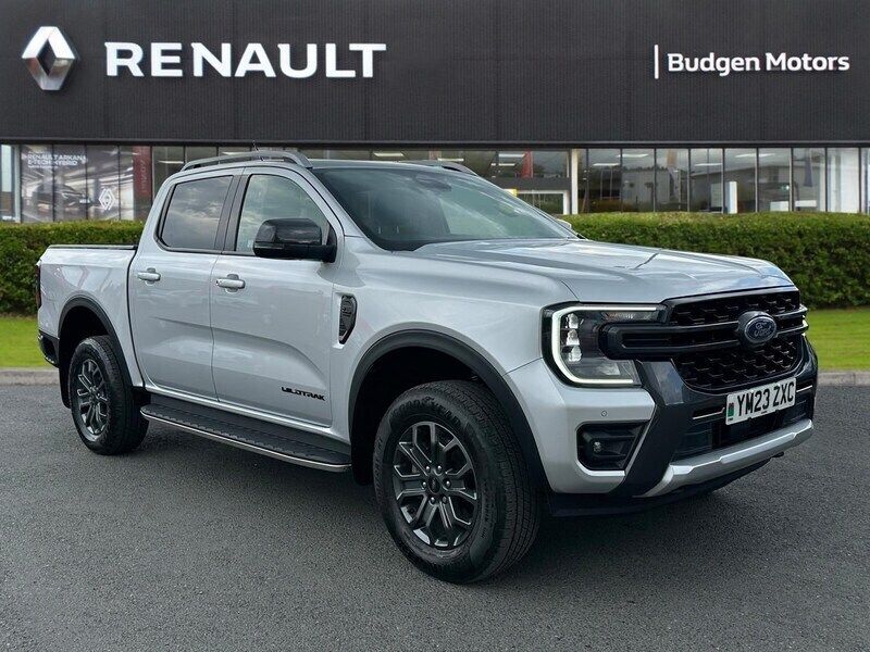 Silver Used 2023 Ford Ranger Wildtrack Pickup | £27,901 (Good price) - Image 1/4