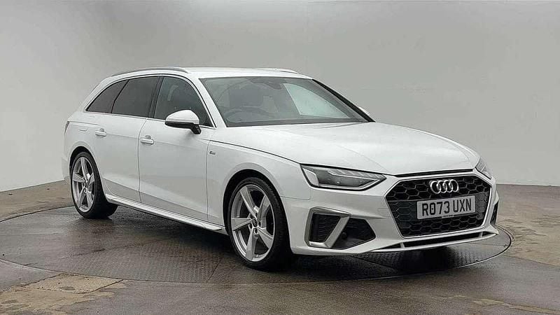 White Used 2023 Audi A4 S-Line Estate | £25,900 (Fair price) - Image 1/4
