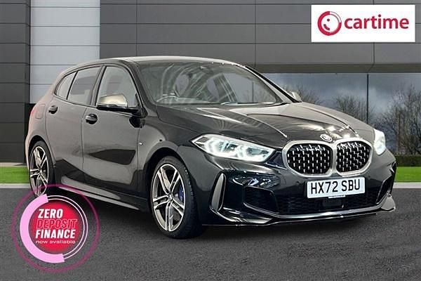 Black Used 2022 BMW M135 Performance Hatchback | £31,188 (Expensive) - Image 1/4