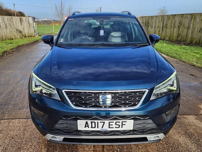 Used Seat Ateca 4Drive 150 HP (110 kW) 2017 Blue SUV