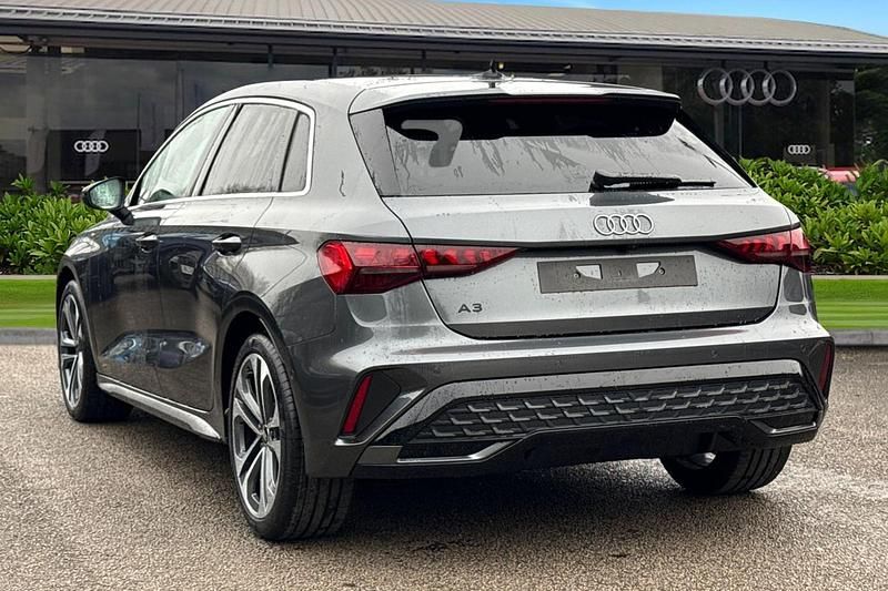 New Audi A3 Sportback S-Line 2025 Grey Hatchback