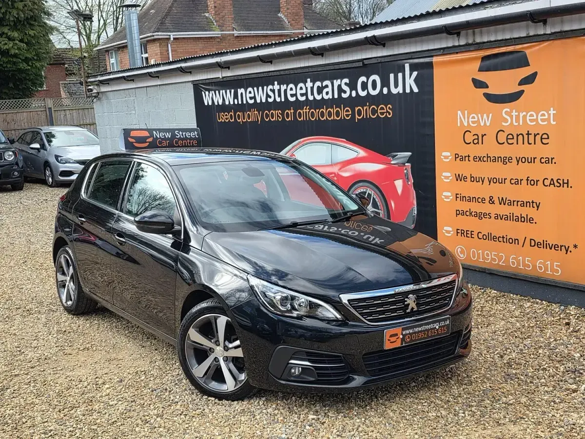 Used Peugeot 308 Allure 2019 Black Hatchback