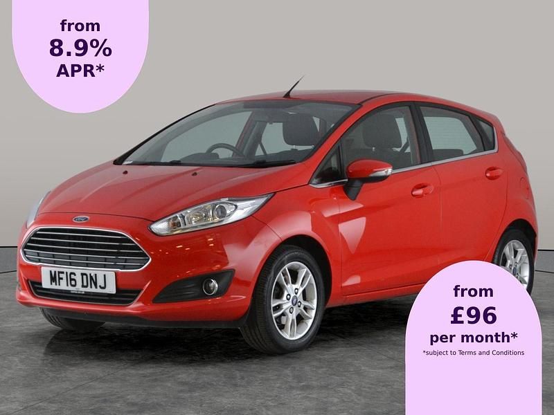 Red Used 2016 Ford Fiesta Zetec Hatchback | £6,987 (Fair price) - Image 1/1