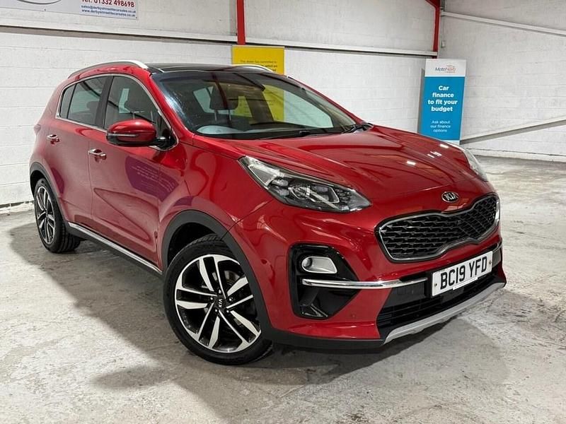 Used Kia Sportage 134 HP (98 kW) 2019 Red SUV