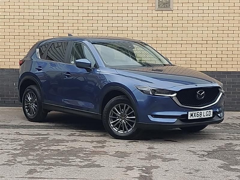 Blue Used 2018 Mazda CX-5 SUV | £13,998 (Fair price) - Image 1/4