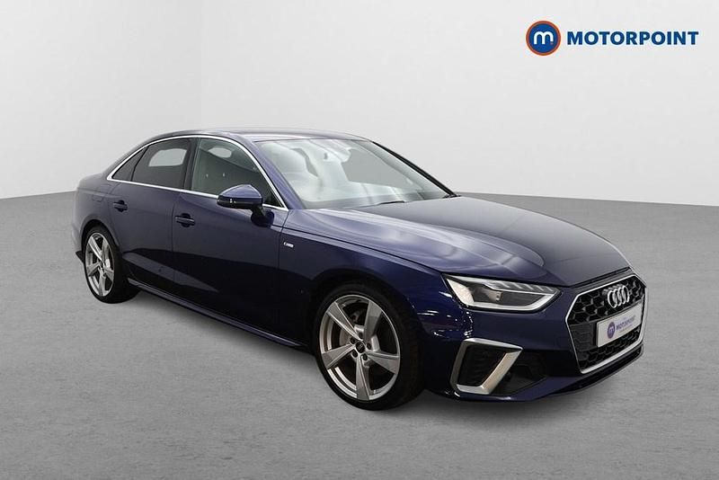 Used Audi A4 S-Line 2023 Blue Sedan