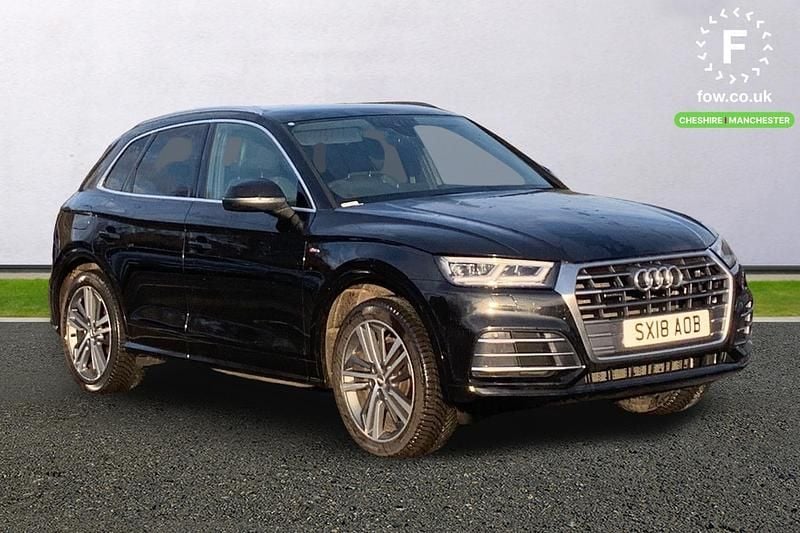 Used Audi Q5 S-Line 190 HP (139 kW) 2018 Black SUV