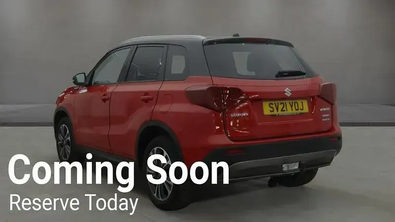 Used Suzuki Vitara SZ5 2021 Red SUV