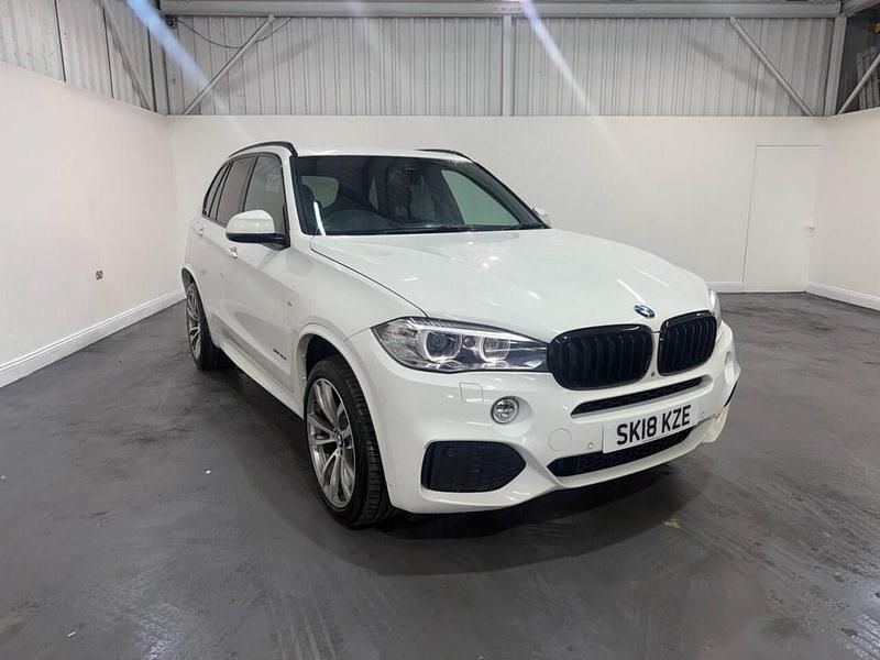 Used BMW X5 M Sport 313 HP (230 kW) 2018 White SUV
