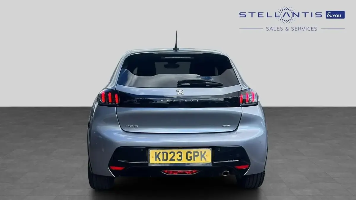 Used Peugeot 208 GT 99 HP (72 kW) 2023 Grey Hatchback