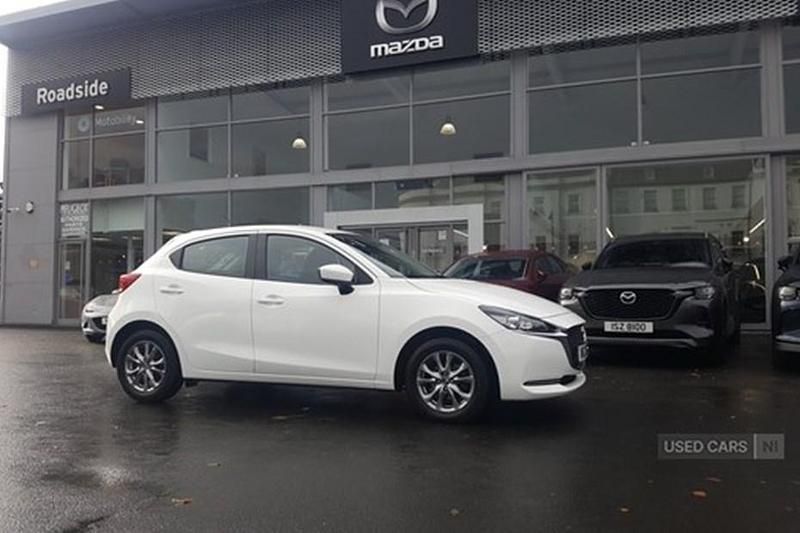 White Used 2022 Mazda 2 Hatchback | £11,995 (Fair price) - Image 1/1