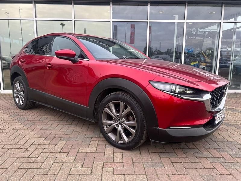 Red Used 2021 Mazda CX-30 Inclusive SUV | £15,995 (Good price) - Image 1/4