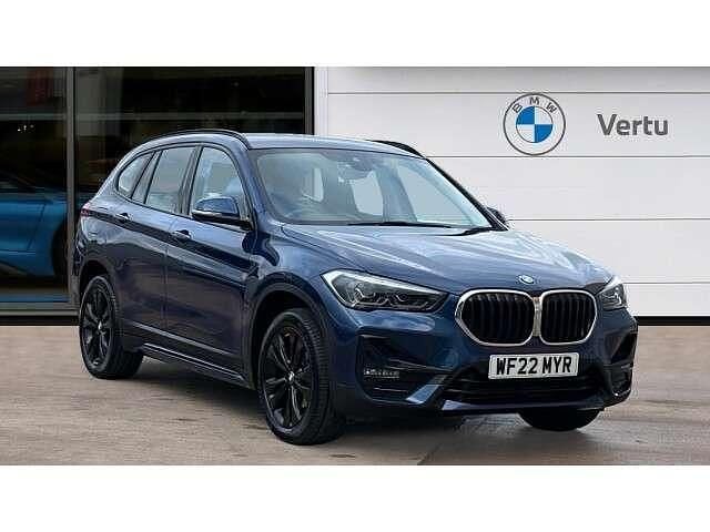 Blue Used 2022 BMW X1 Sport Line SUV | £22,495 (Fair price) - Image 1/4