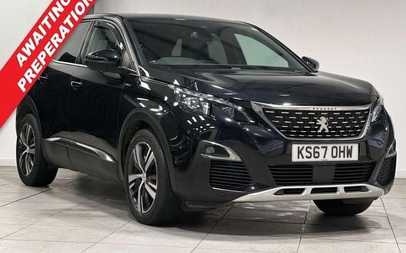 Used Peugeot 3008 GT-line 120 HP (88 kW) 2018 Black SUV