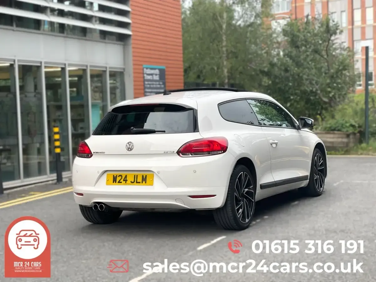Begagnad VW Scirocco GT 170 HK (125 kW) 2011 Vit Sportkupé