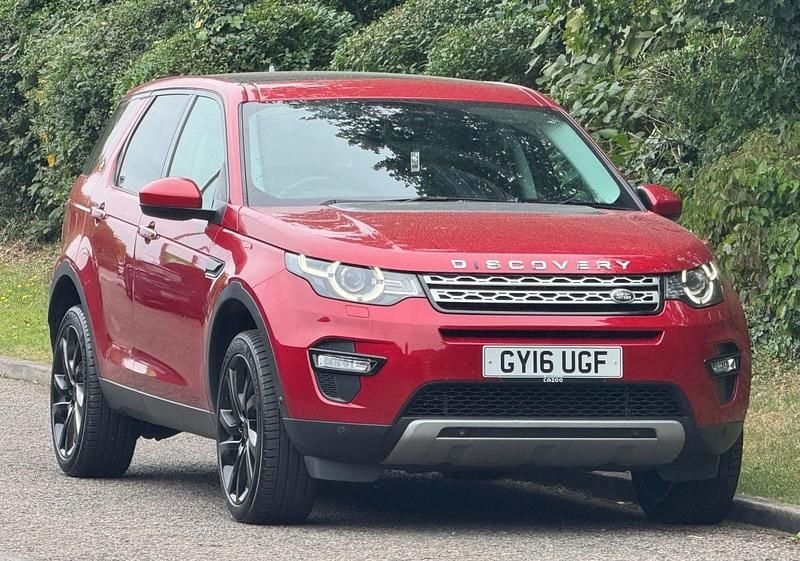 Red Used 2016 Land Rover Discovery Sport HSE Luxury SUV | £10,995 (Good price) - Image 1/4