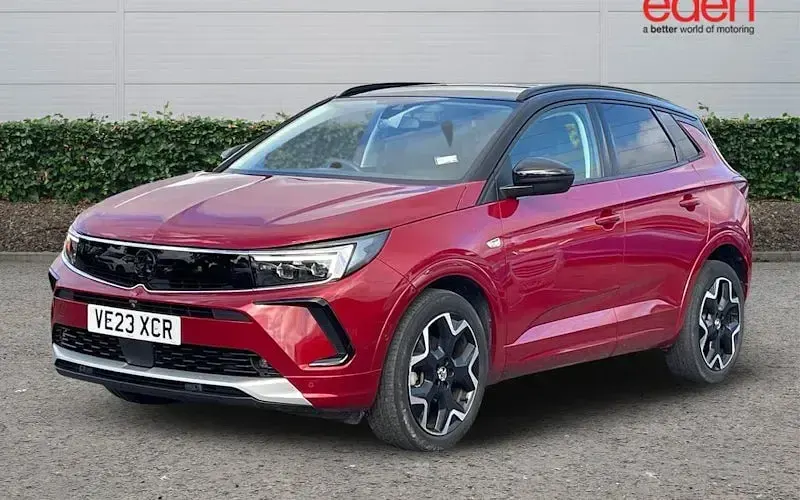 Used Vauxhall Grandland X Ultimate 131 HP (96 kW) 2023 Red SUV
