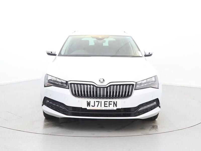 Used Skoda Superb SE Technology 150 HP (110 kW) 2021 White Estate