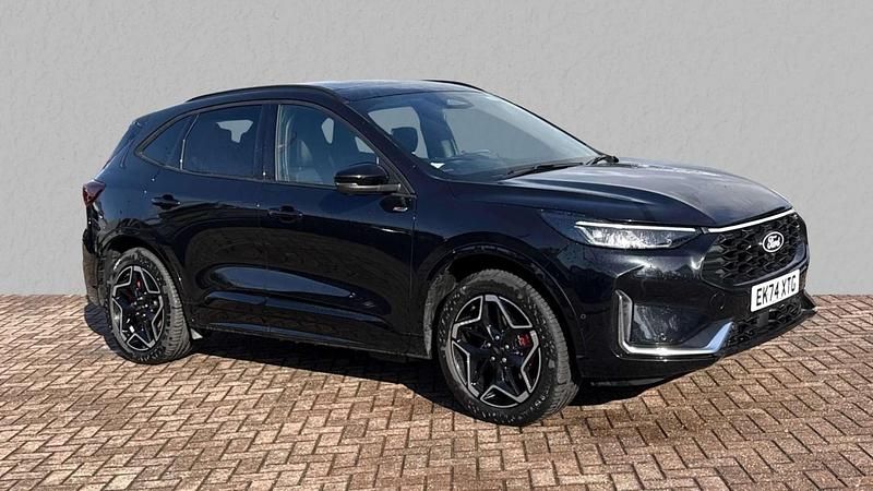 Black Used 2024 Ford Kuga ST-Line X SUV | £27,100 (A bit pricey) - Image 1/4