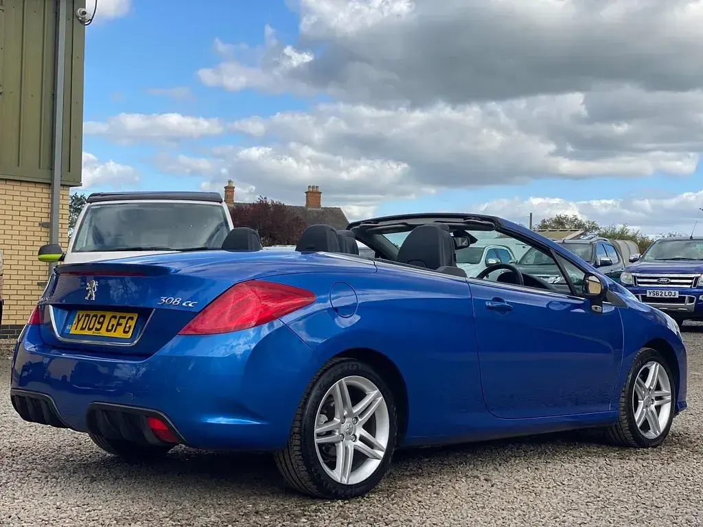 Used Peugeot 308 CC 2009 Blue Cabriolet