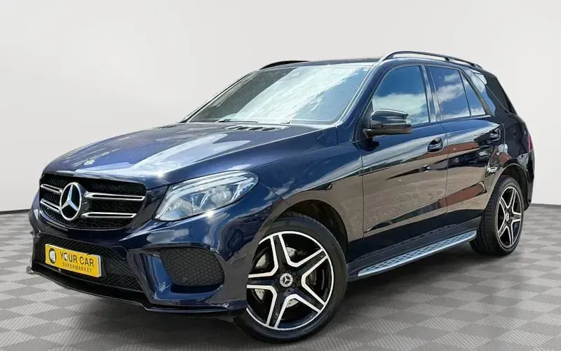Used Mercedes GLE350 AMG 258 HP (189 kW) 2018 Blue SUV