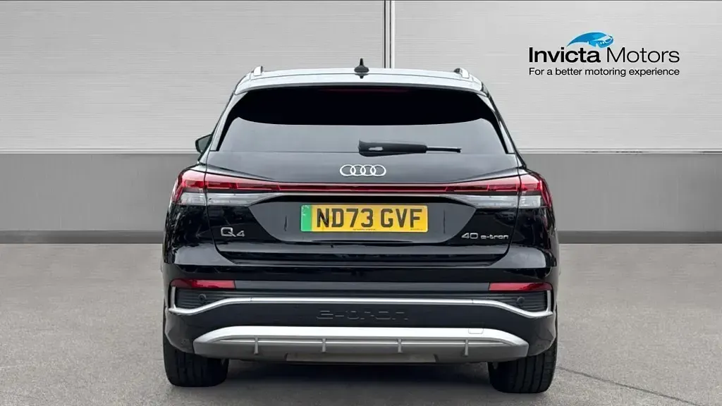 Used Audi Q4 e-tron S-Line 150 kW (204 HP) 2023 Mythos black metallic SUV