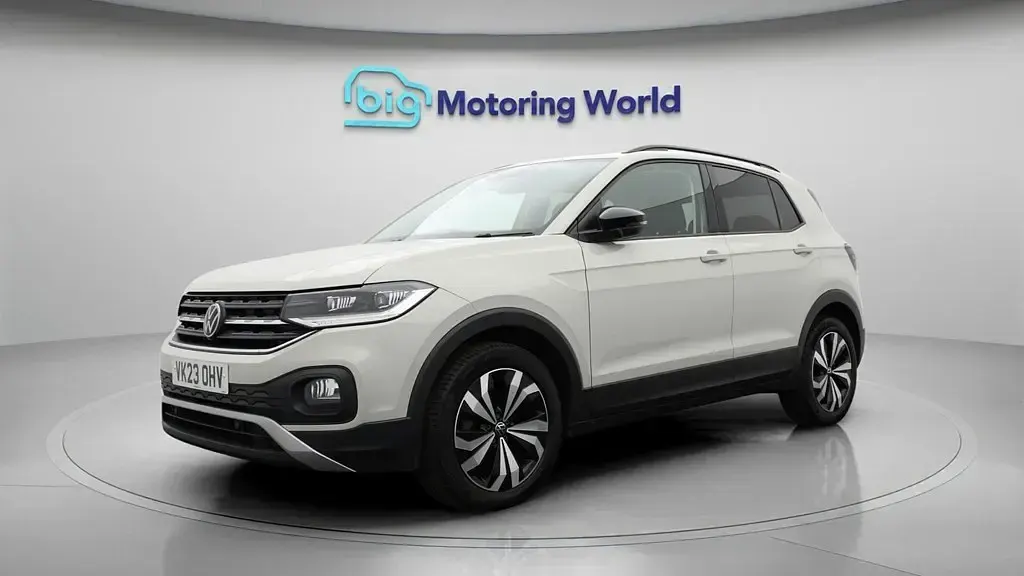Used VW T-Cross Black Edition 110 HP (80 kW) 2023 Grey SUV