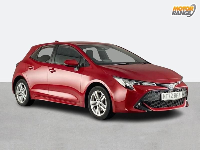 Used Toyota Corolla 2022 Red Hatchback