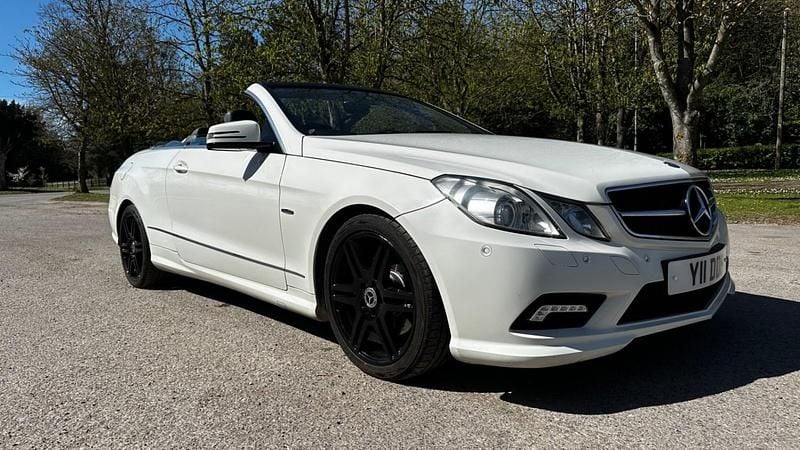 Used Mercedes E350 AMG 2010 White Cabriolet