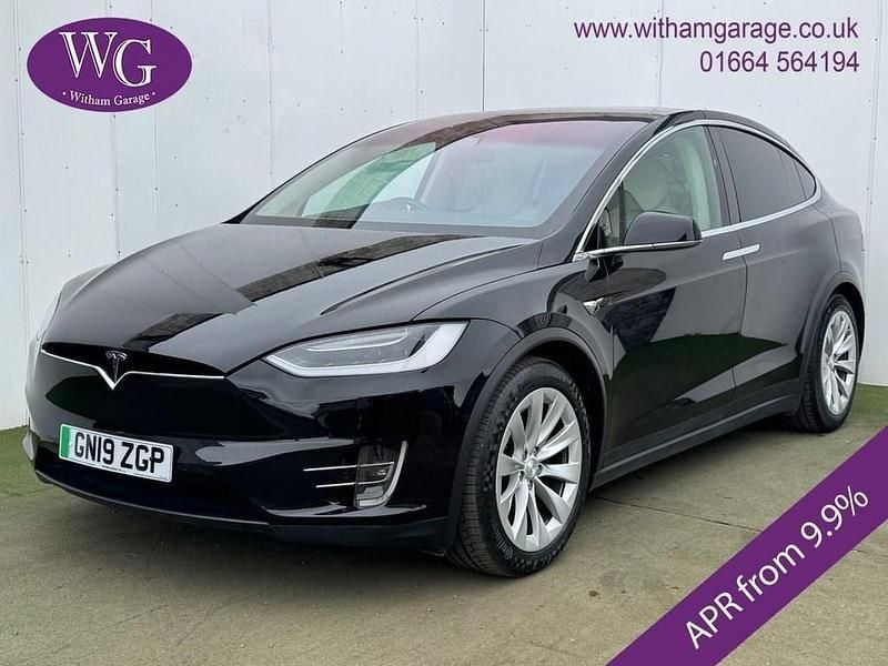 Black Used 2019 Tesla Model X SUV | £29,950 (Fair price) - Image 1/4