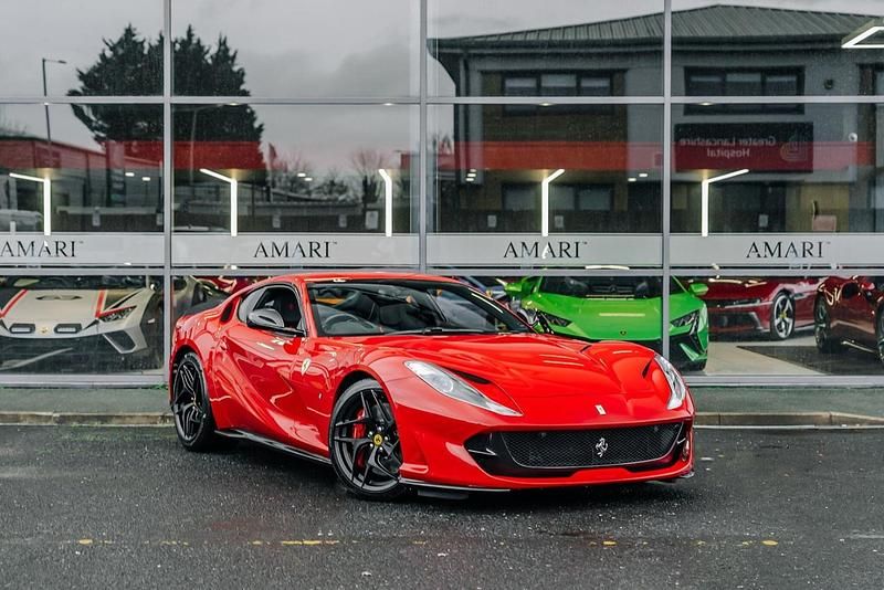 Red Used 2019 Ferrari 812 Coupe | £219,995 (Fair price) - Image 1/4