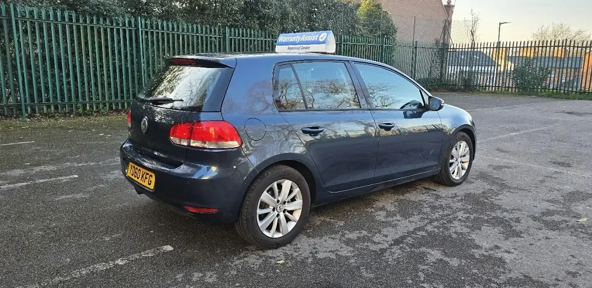 Used VW Golf VI SE 121 HP (88 kW) 2010 Blue Hatchback