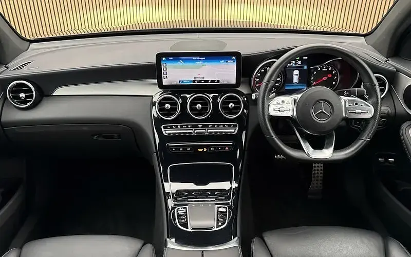 Used Mercedes GLC300 AMG line 320 HP (235 kW) 2022 Black SUV