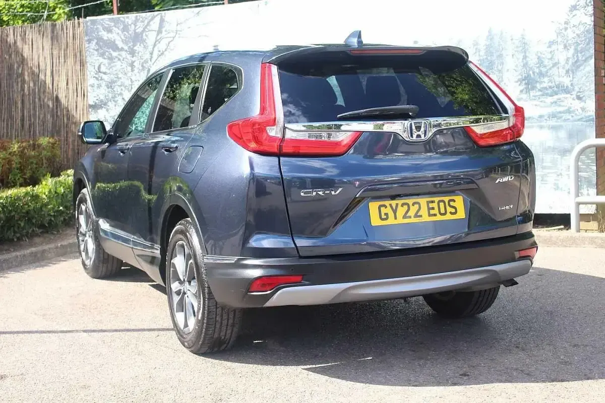 Used Honda CR-V Hybrid 184 HP (135 kW) 2022 Cosmic blue SUV