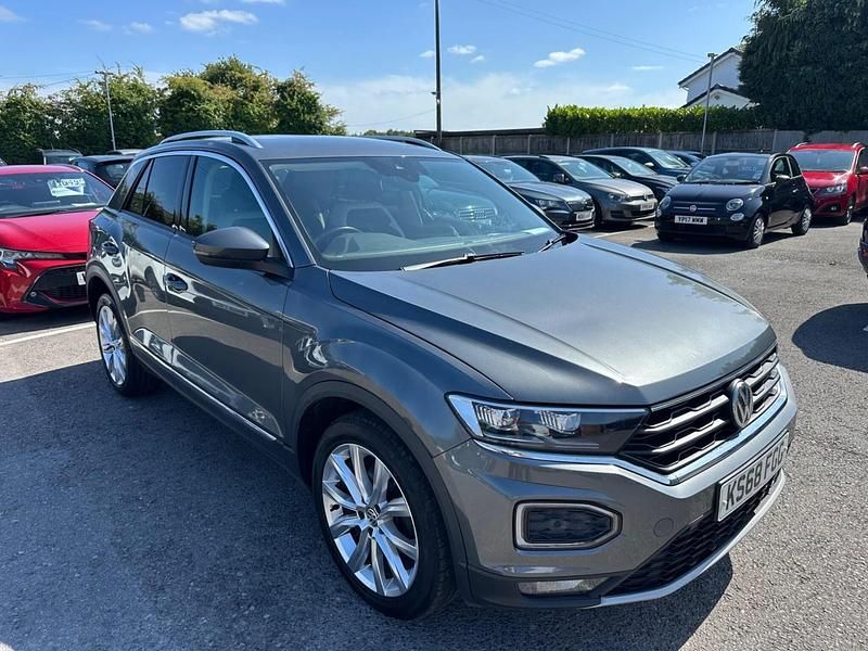 Grey Used 2018 VW T-Roc SEL SUV | £9,996 - Image 1/4